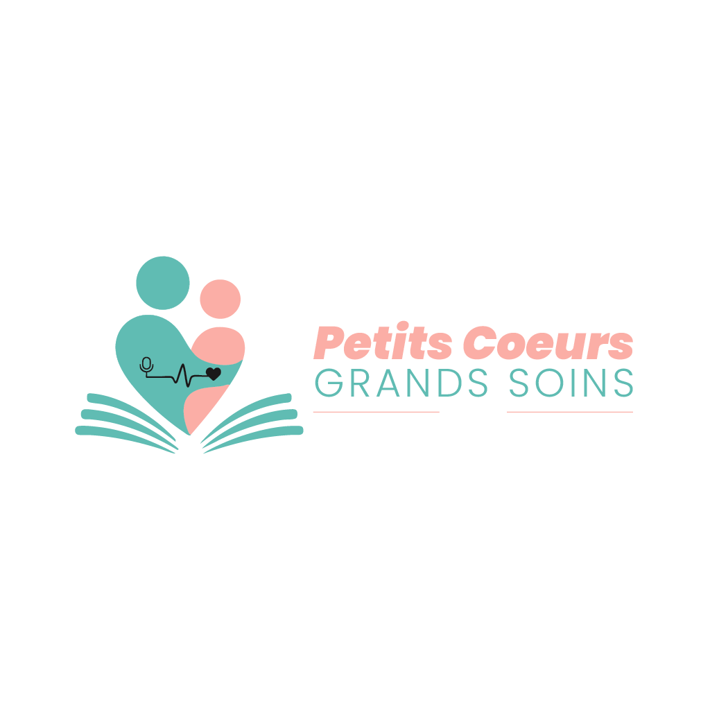 Logo petits coeur grands soins